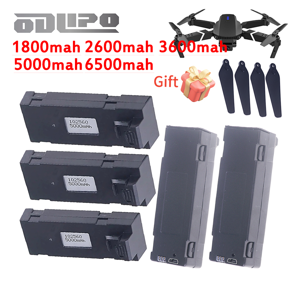 Eachine Drone E58 - NEW Upgrade E88 Battery 6500mah 5000mah