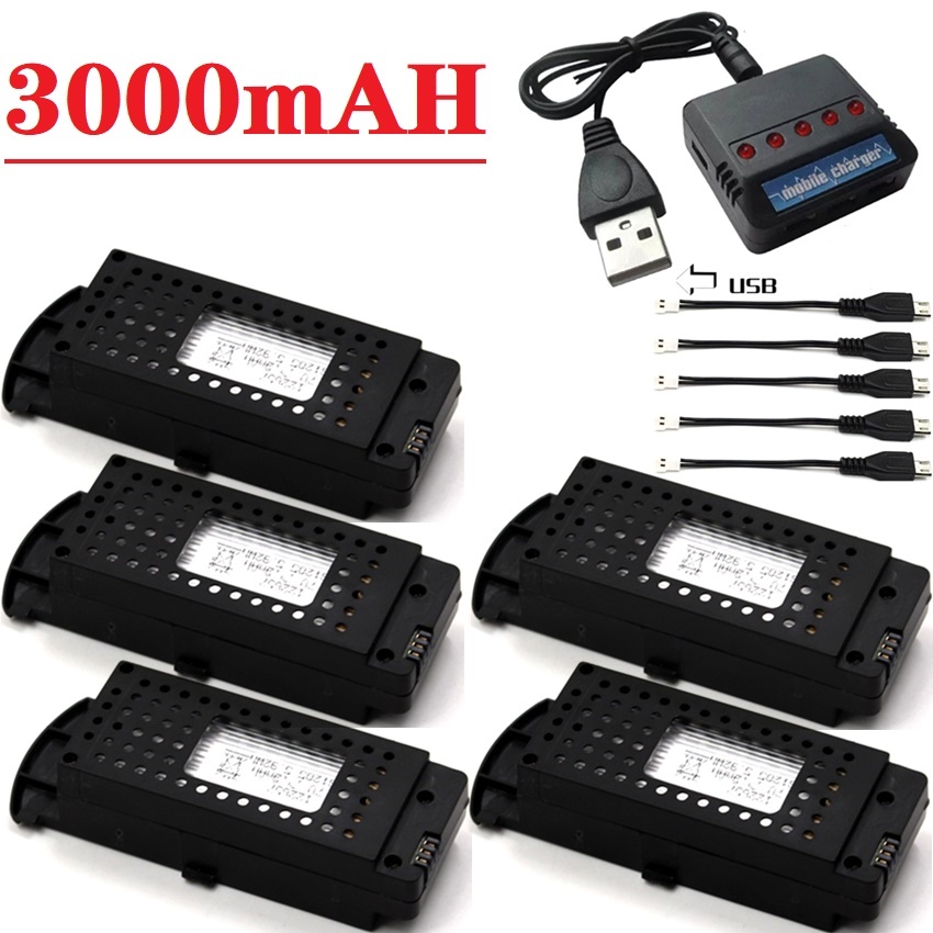 Q6 Drones Battery 3.7V 3000mAh - огляд і ціна Eachine Drone E58